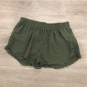 Forever 21 Olive Green Shorts